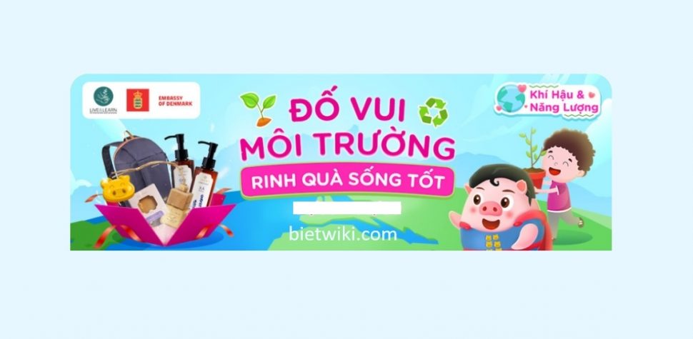 Đáp án Giải đố môi trường - Rinh quà cực đã 2/6 - 11/6/2025 1 Đáp án Đố vui môi trường - Rinh quà sống tốt