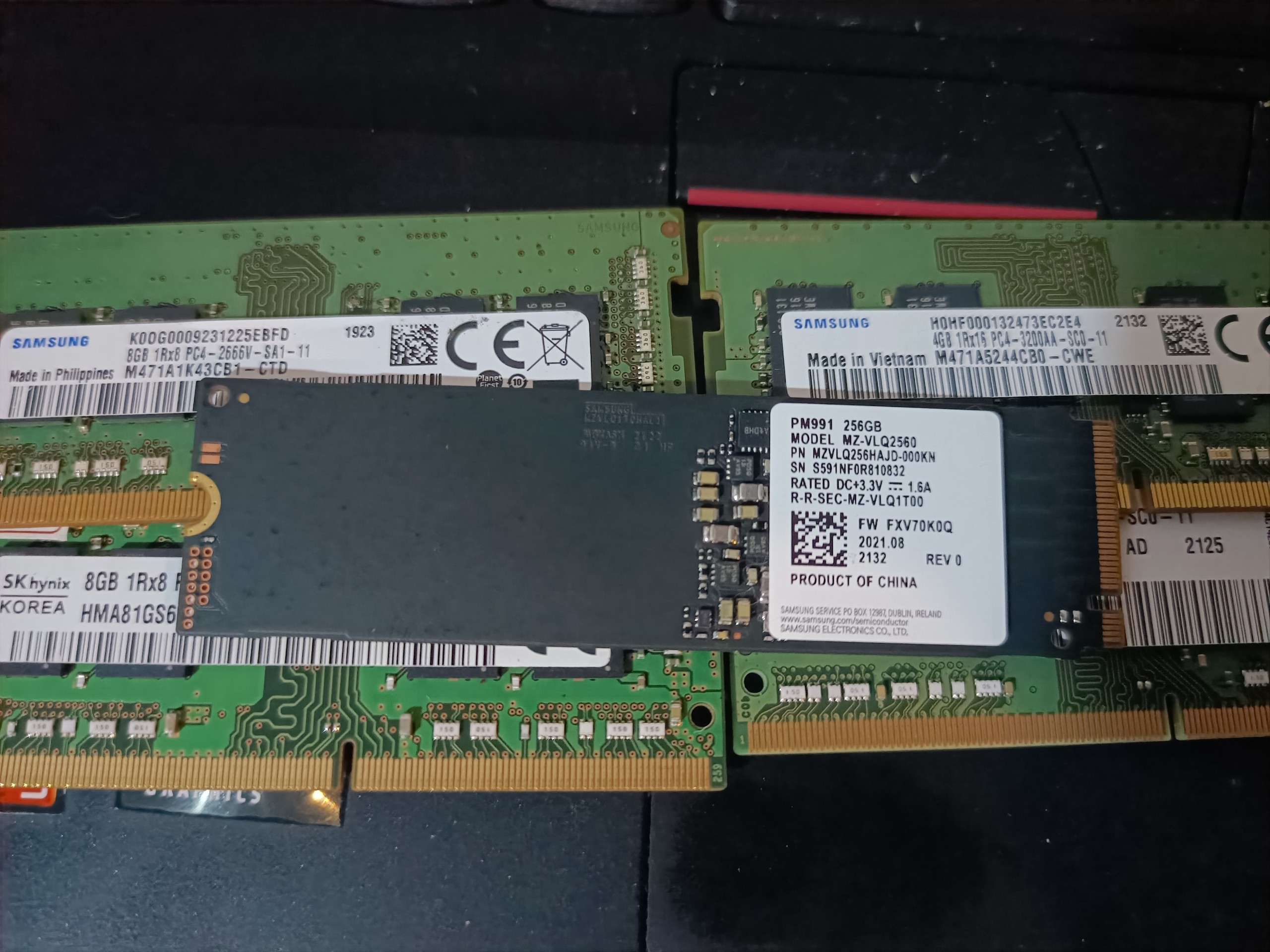 RAM laptop, SSD 2.5 và M2 NVMe tặng kèm Windows Pro-Office bản quyền