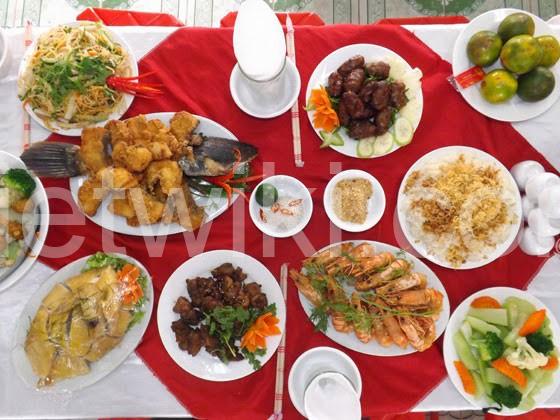 Gợi ý mâm cỗ cưới miền Bắc, Trung, Nam ngon 2 Mâm cỗ cưới